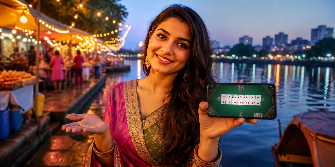 A user enjoying a stakelink168 gaming session at a Dhaka night market